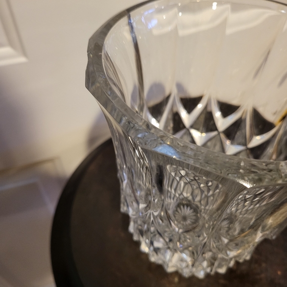 Vintage Val St Lambert Crystal Vase Signed  7" - Picture 7 of 13